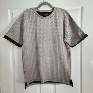 Zara Monochrome Zigzag Men's Tee